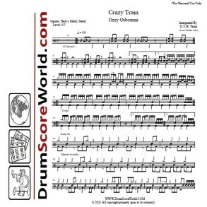 Ozzy Osbourne - Crazy Train + Play-Along Track